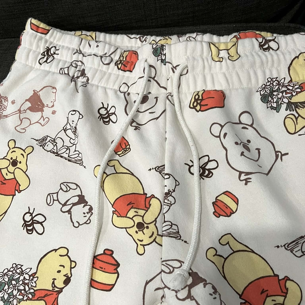 Disney Winnie the Pooh White and Red Lounge Pants - Picture 5 of 7